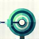 Icon representing a target or precision training