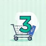 Icon representing completing a purchase or checkout process